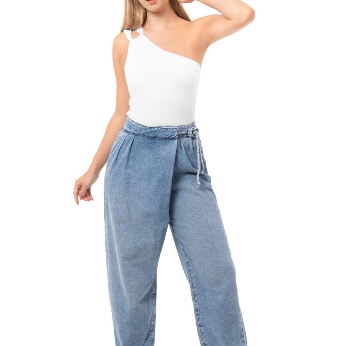 SQUEEZE - Pantalon Denim Mujer Aines Squeeze