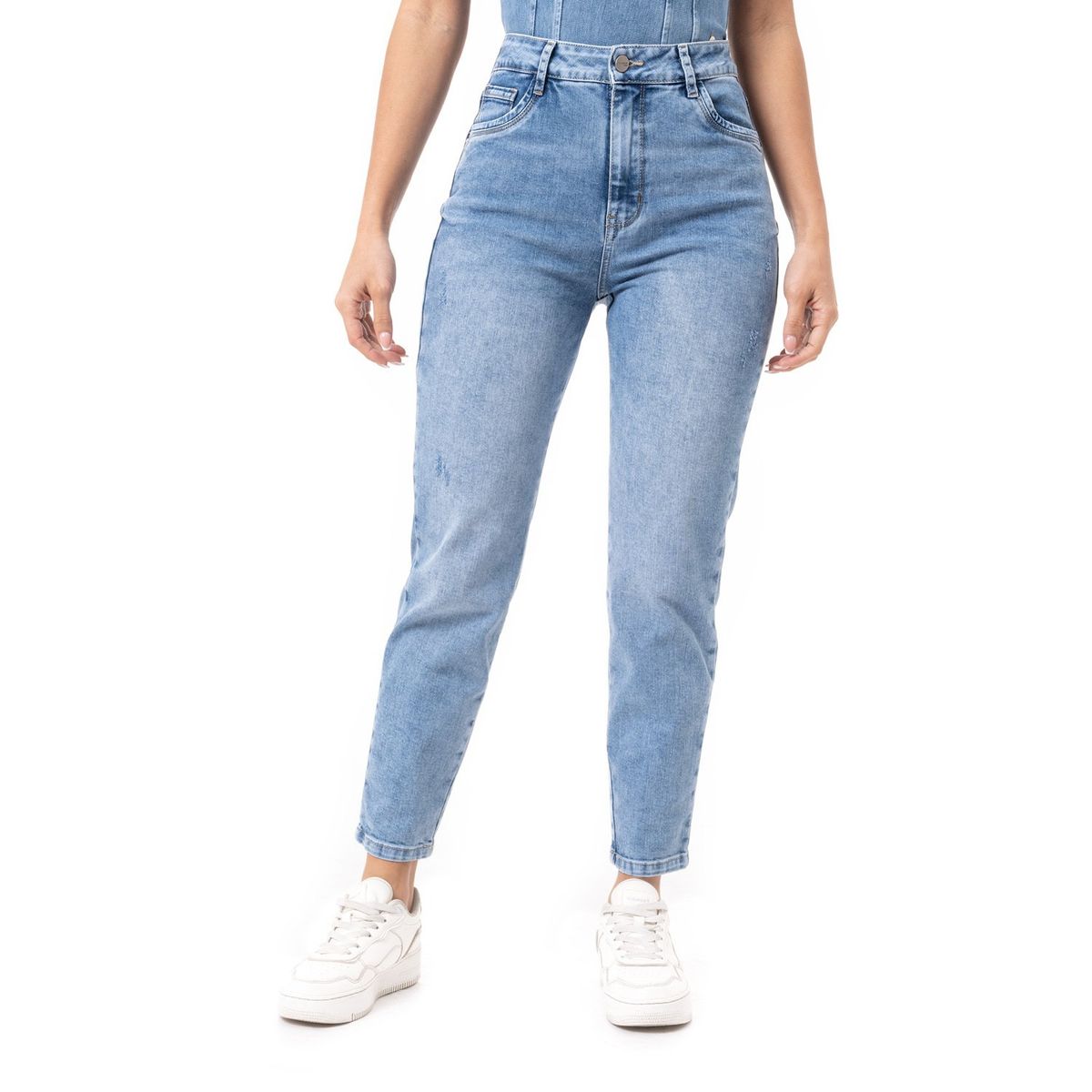 PIONIER - Pantalon Denim Stretch Mujer Madalenah Pionier