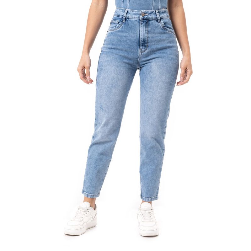 PIONIER - Pantalon Denim Stretch Mujer Madalenah Pionier