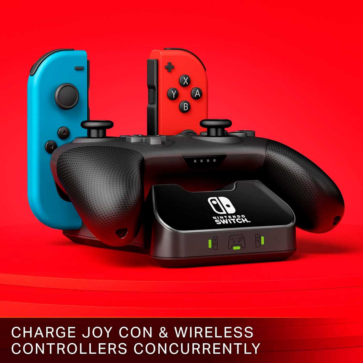 POWER A - Base Cargador PowerA Para Mando Y Joy-Con Nintendo Switch