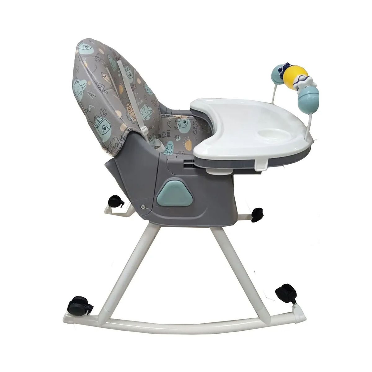 EBABY - Silla de Comer Ebaby Asiento Reclinable DALI Gris