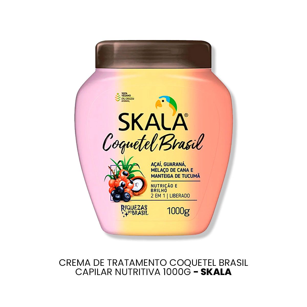 SKALA - TRATAMIENTO CAPILAR COQUETEL BRASIL CAPILAR NUTRITIVA 1000G - SKALA