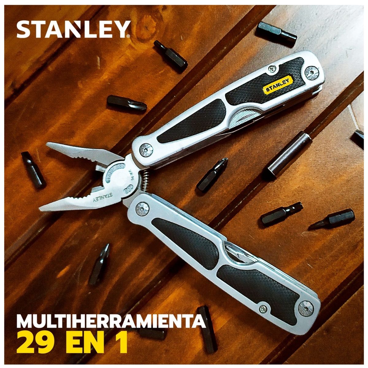 STANLEY - ALICATE MULTIHERAMIENTA 29 PIEZAS STANLEY