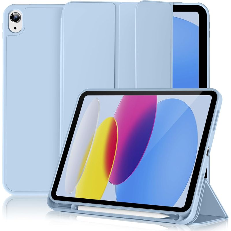 GENERICO - Case Funda Para iPad 10ma Gen 10.9 (2022) / iPad A16 (2025)Porta lápiz