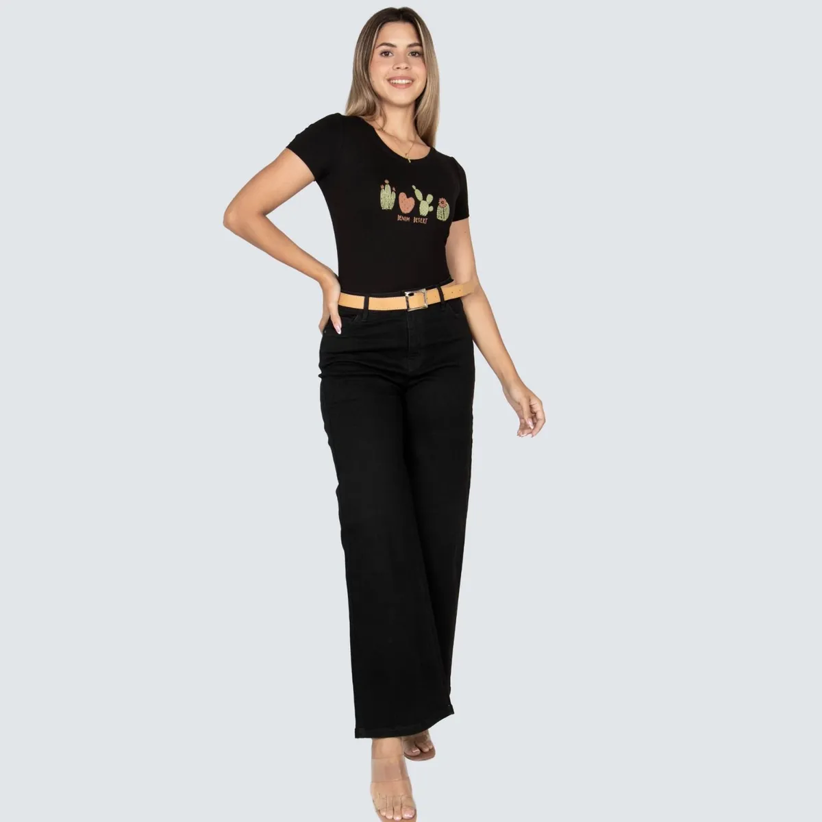 PARADA 111 - JEAN WIDE LEG MUJER PARADA111 CAMILA