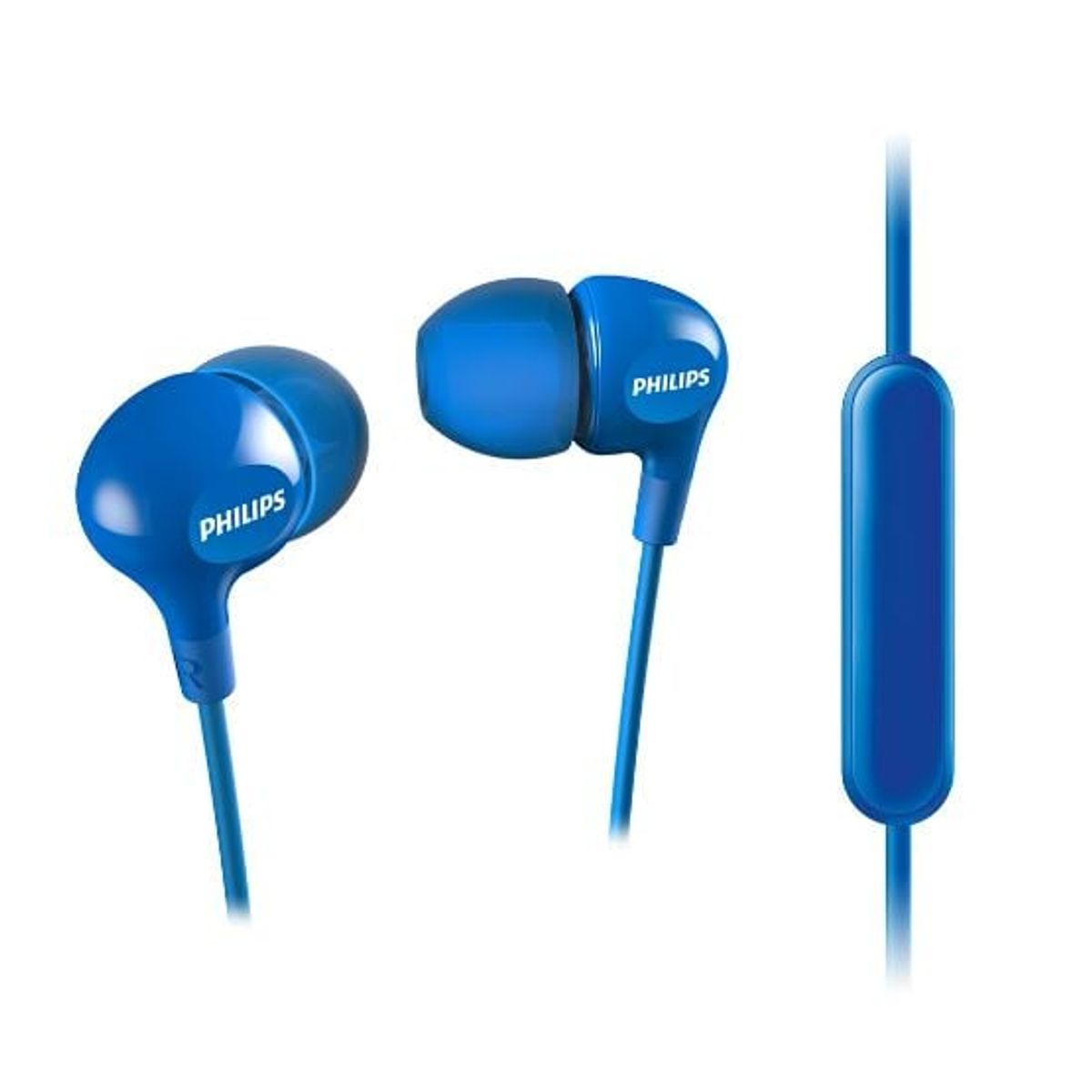 PHILIPS - Audífonos In Ear con Micrófono TAE1105BK Azul