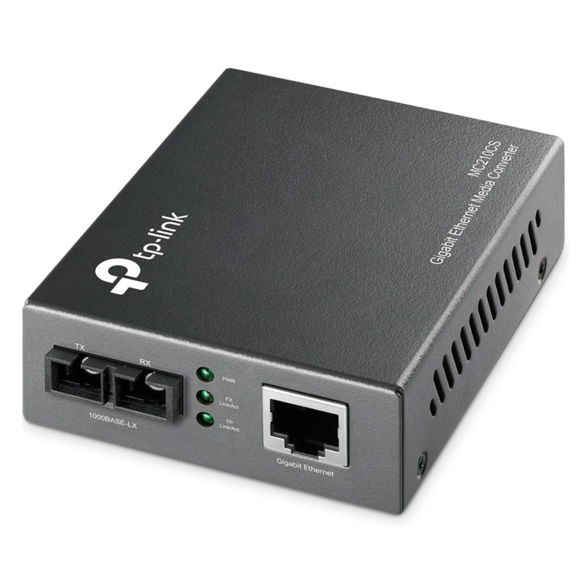 TP LINK - TP-LINK MC210CS Media Converter Monomodo Gigabit 15km