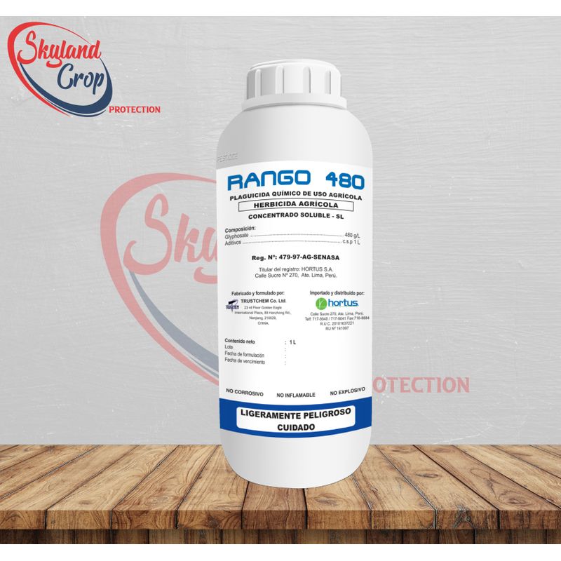 GENERICO - RANGO 480g HERBICIDA AGRÍCOLA