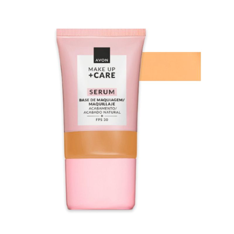 AVON - Base Sérum Acabado Natural FPS 30 Light Ochre 140 Q Avon