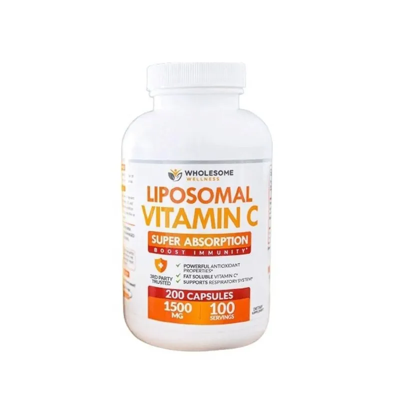 GENERICO - Wholesome Wellness Liposomal Vitamin C 200 Capsulas