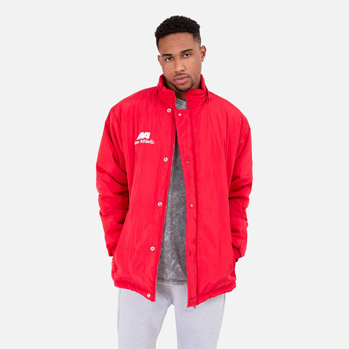 NEW ATHLETIC - Casaca New Athletic Carry Rojo Hombre