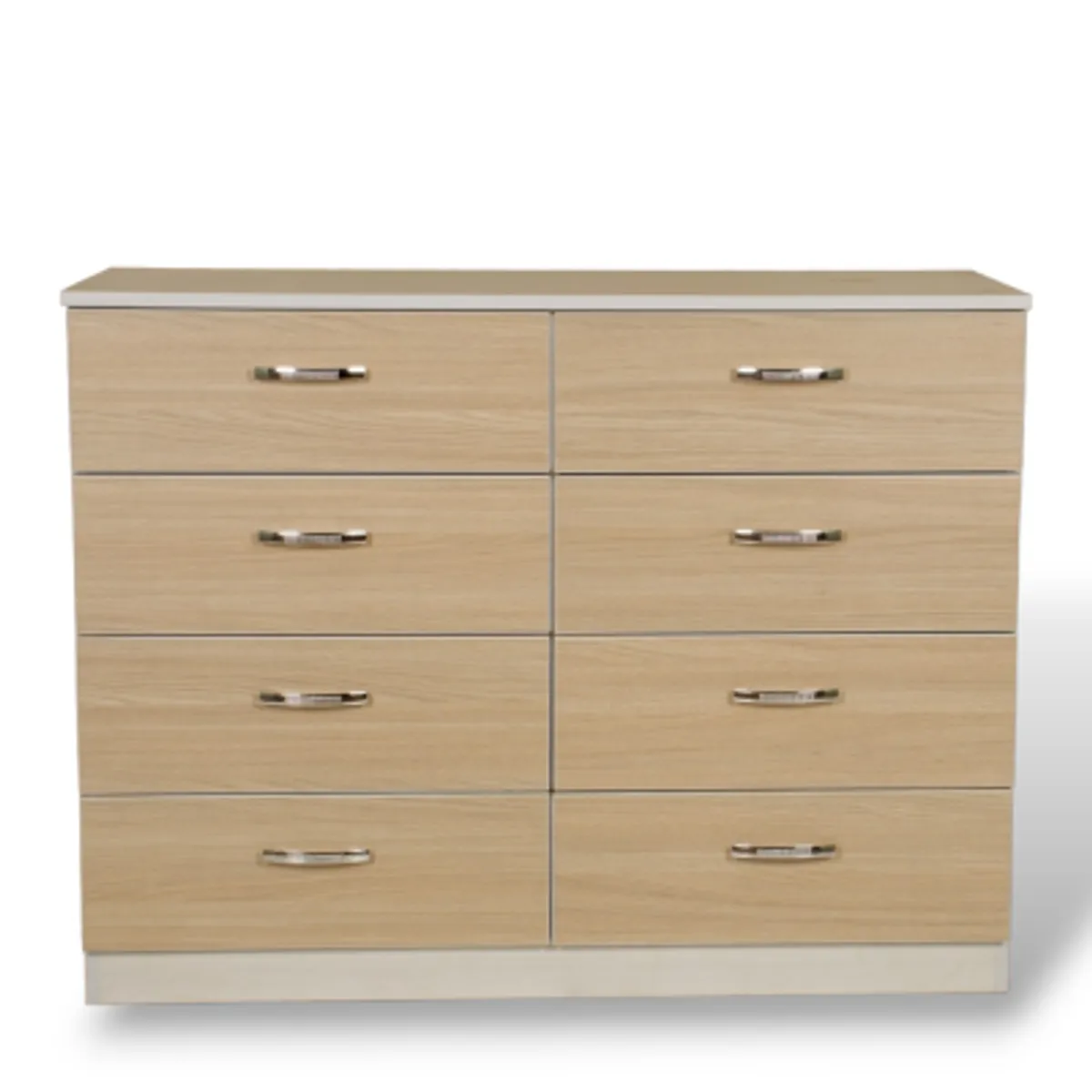 MUEBLES MACRUMO - Cómoda 8 Cajones Arena- Armado