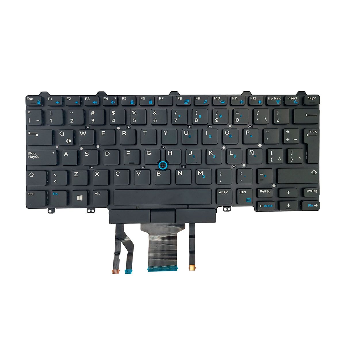 DELL - TECLADO RETROILUMINADO DELL MP-13L86LAJ698 LATITUDE 7480 P/N: 0KFHY6