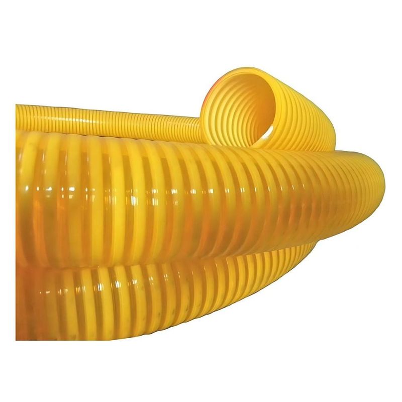 GENERICO - Rollo Manguera PVC de Succión y Descarga 3 pulg x50 metros