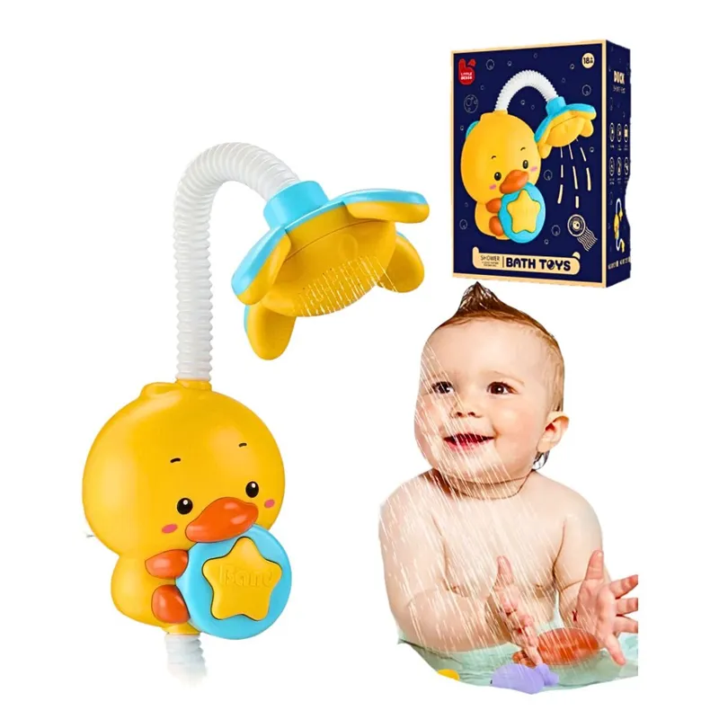 Ducha Patito Juguete Para Baño del Bebe Didactico GENERICO