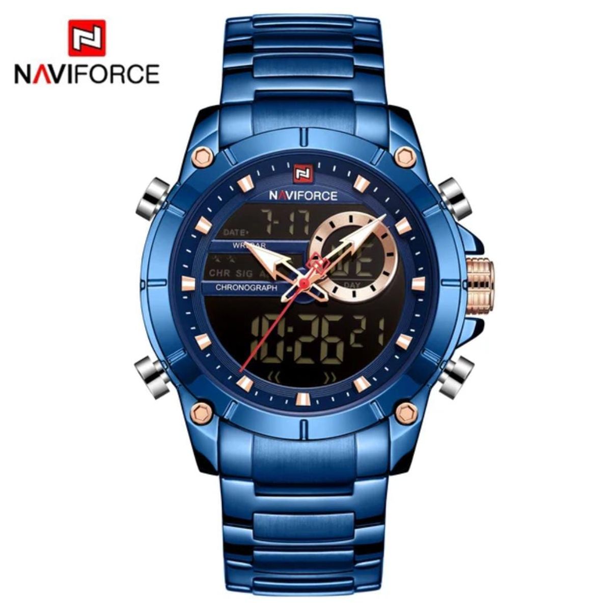 NAVIFORCE - Reloj Naviforce Azul  N37_.