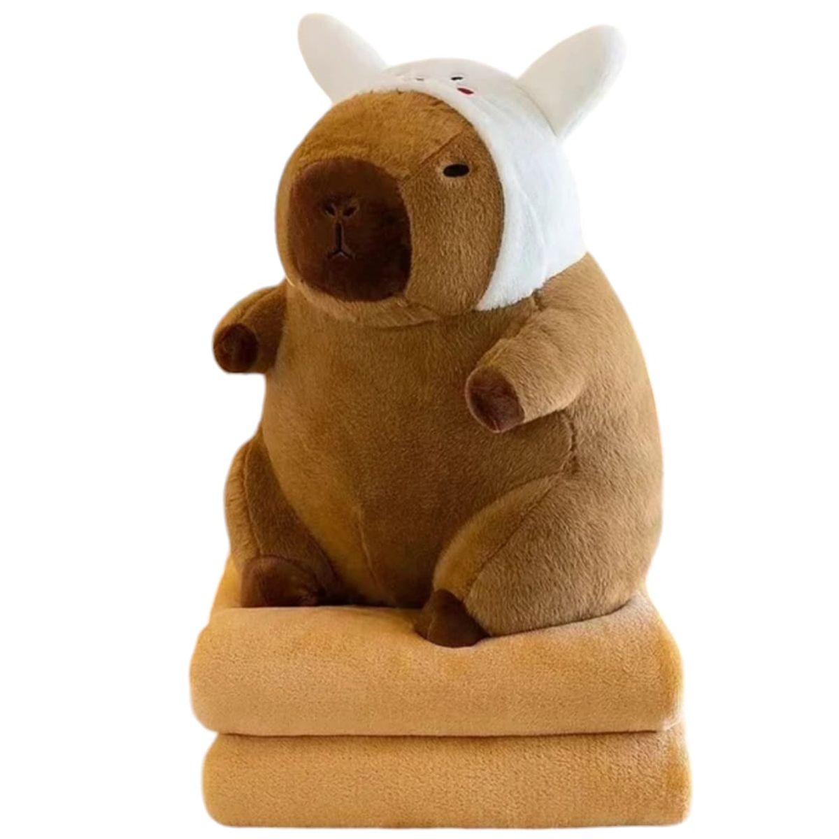 GENERICO - Peluche Capibara 40cm+Manta Polar