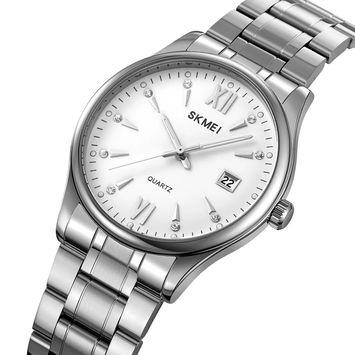 SKMEI - Reloj Skmei 2158 Analogo Correa Acero Caballero