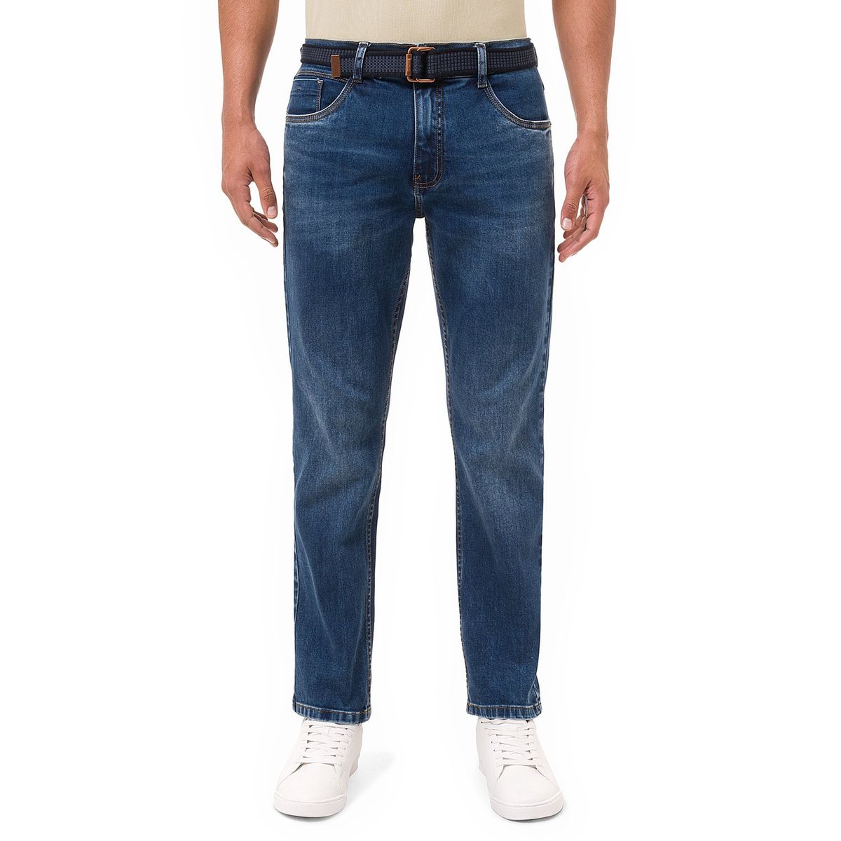 PIONIER - Pantalon Denim Stretch Hombre Liangg Pionier