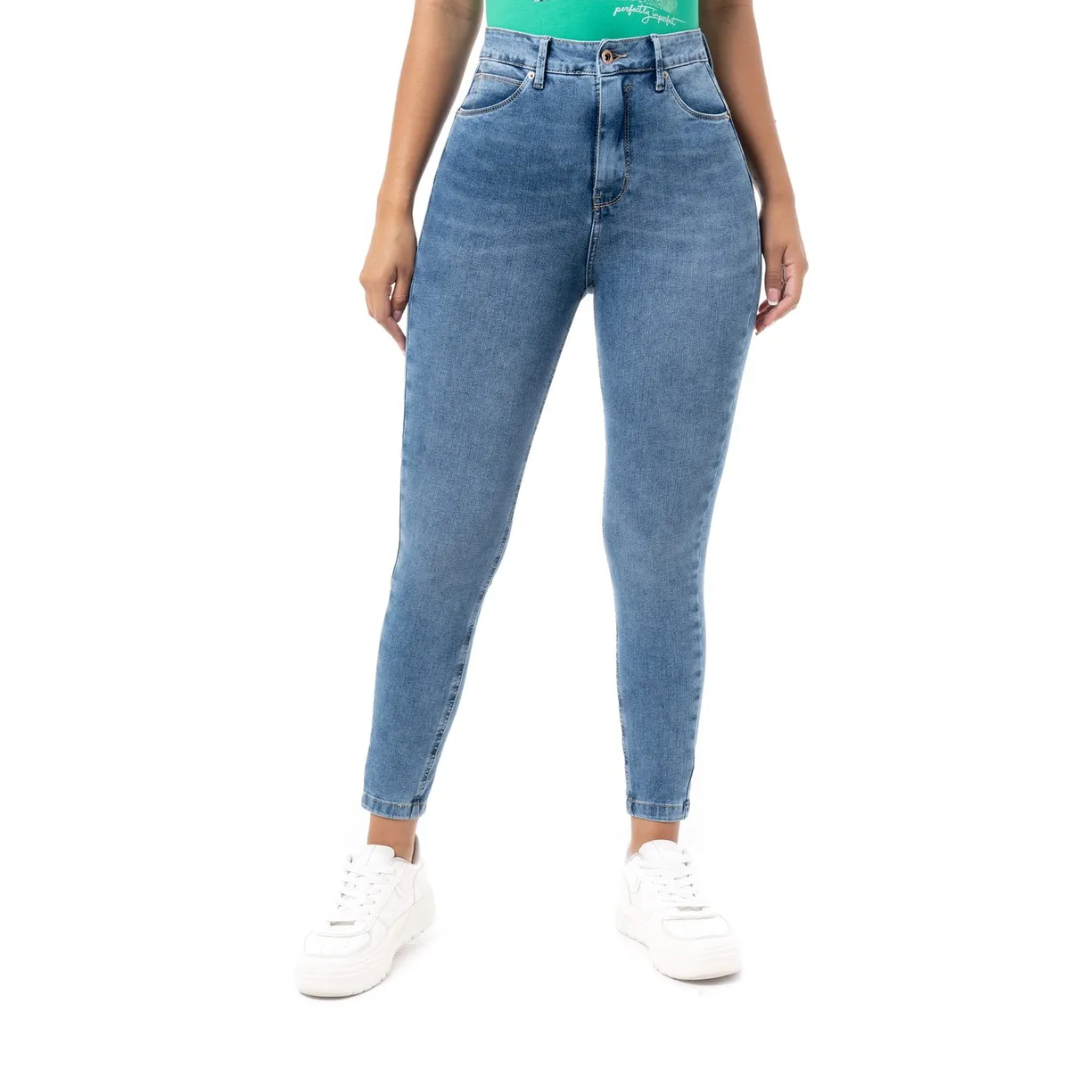 PIONIER - Pantalon Denim Stretch Mujer Brunha Pionier