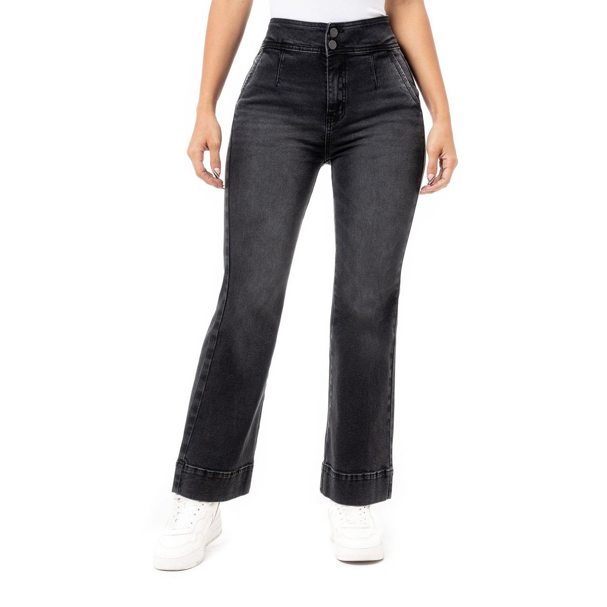 PIONIER - Pantalon Denim Stretch Mujer Amamdi Pionier
