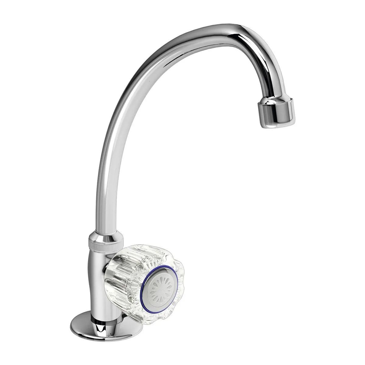 ITALGRIF - Grifería tipo Ganso para Cocina en Bronce Cromado Italgrif