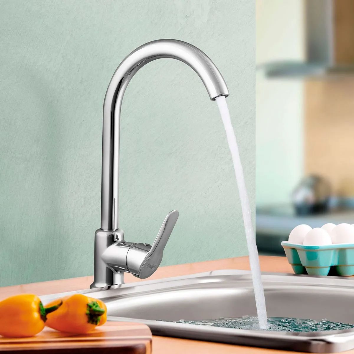 ITALGRIF - Monocomando Para Lavadero Al Mueble Tahití Acero Inoxidable Italgrif