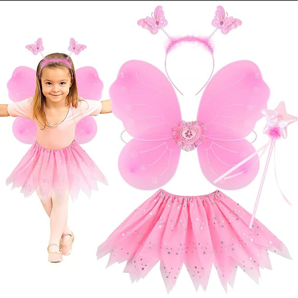 GENERICO - Alitas mariposa luminosa vinchavarita