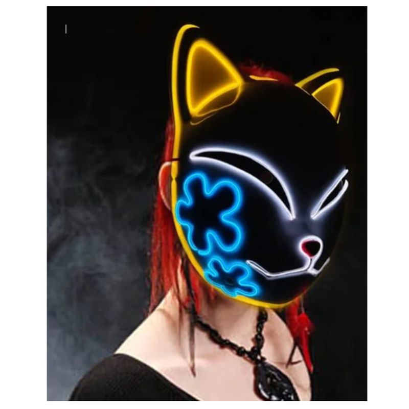 GENERICO - Máscara para Halloween Máscara de Gato