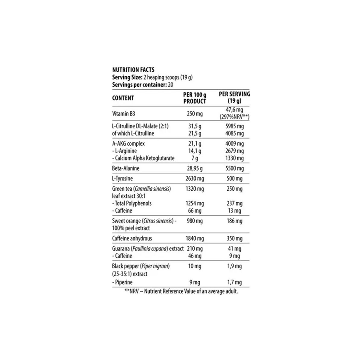 DORIAN YATES - Blood And Guts 40Serv Pre entreno Dorian Yates Sab Strawberry +Shaker