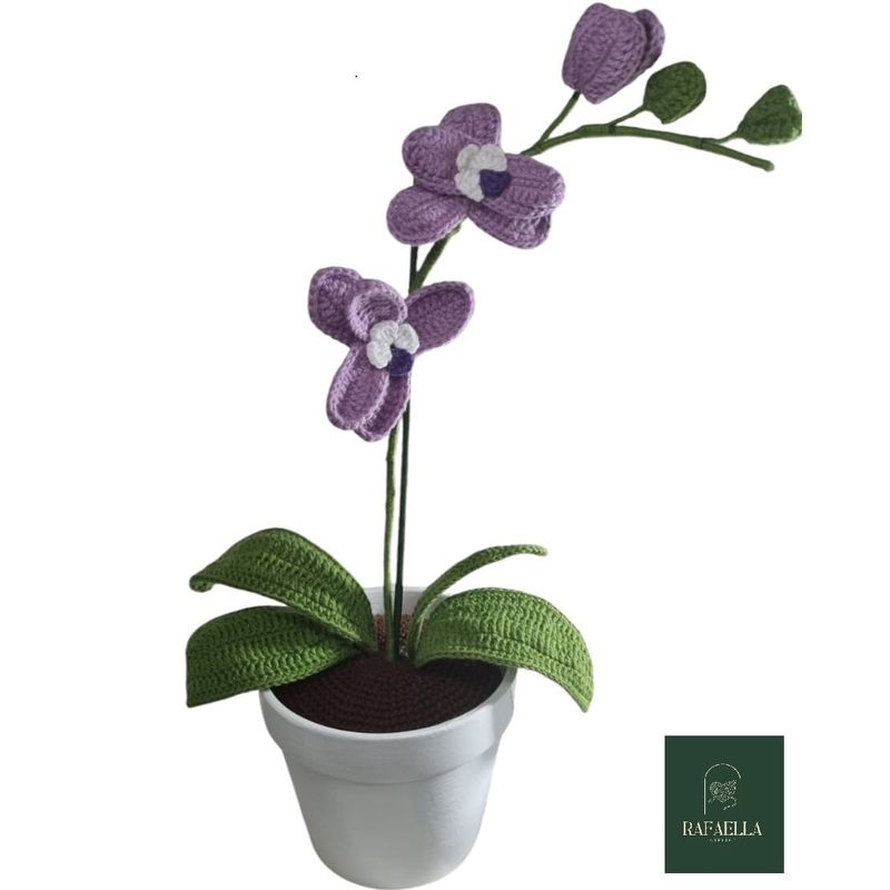 GENERICO - ORQUIDEA ETERNAS TEJIDAS A CROCHET ALE