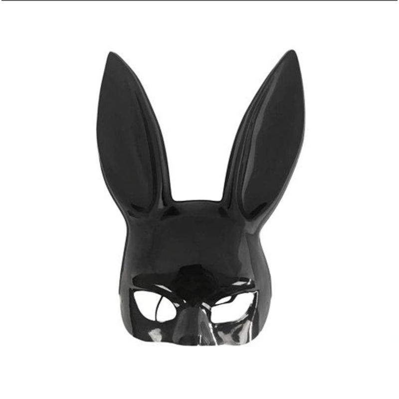 GENERICO - HALLOWEEN - Máscara Halloween de conejo sexy para adultos