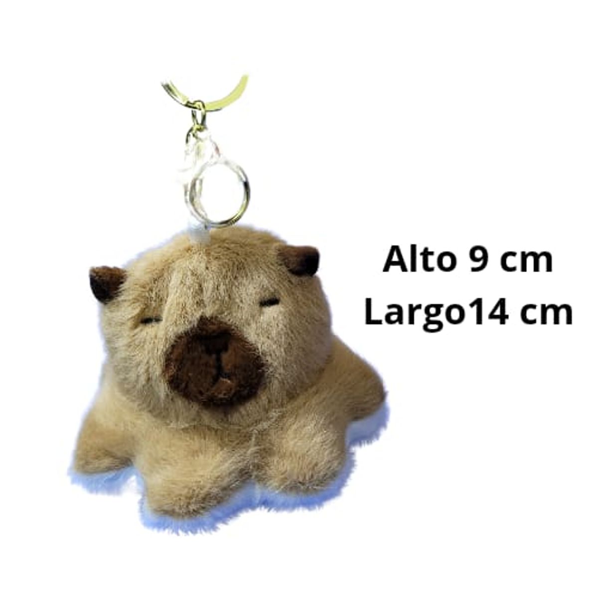 GENERICO - LLAVERO DE CAPYBARA  REVERSIBLE GALLINA