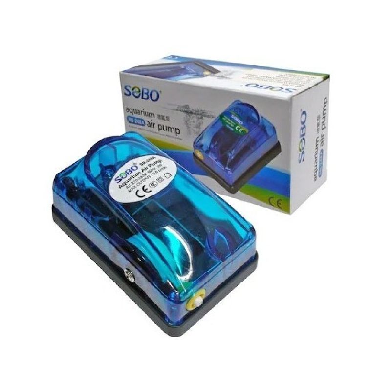 SOBO - Bomba de aire SOBO SB 248A para peceras de 1 salida