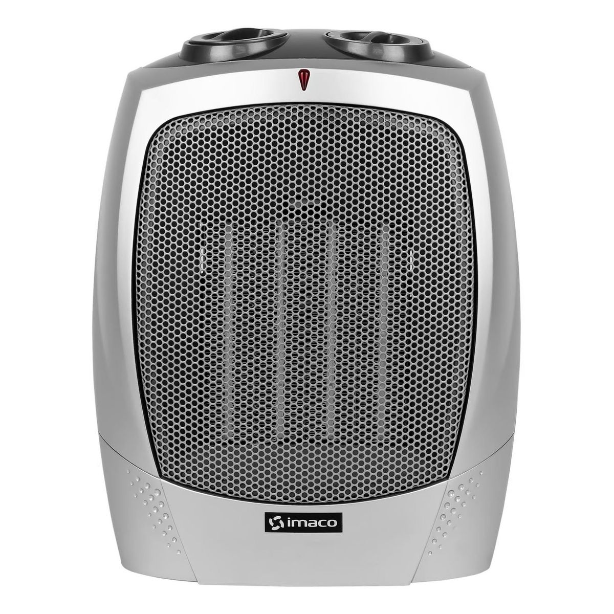 IMACO - Termoventilador Imaco ITC3181 1800w de Mesa Cuerpo de Toque Frio Gris