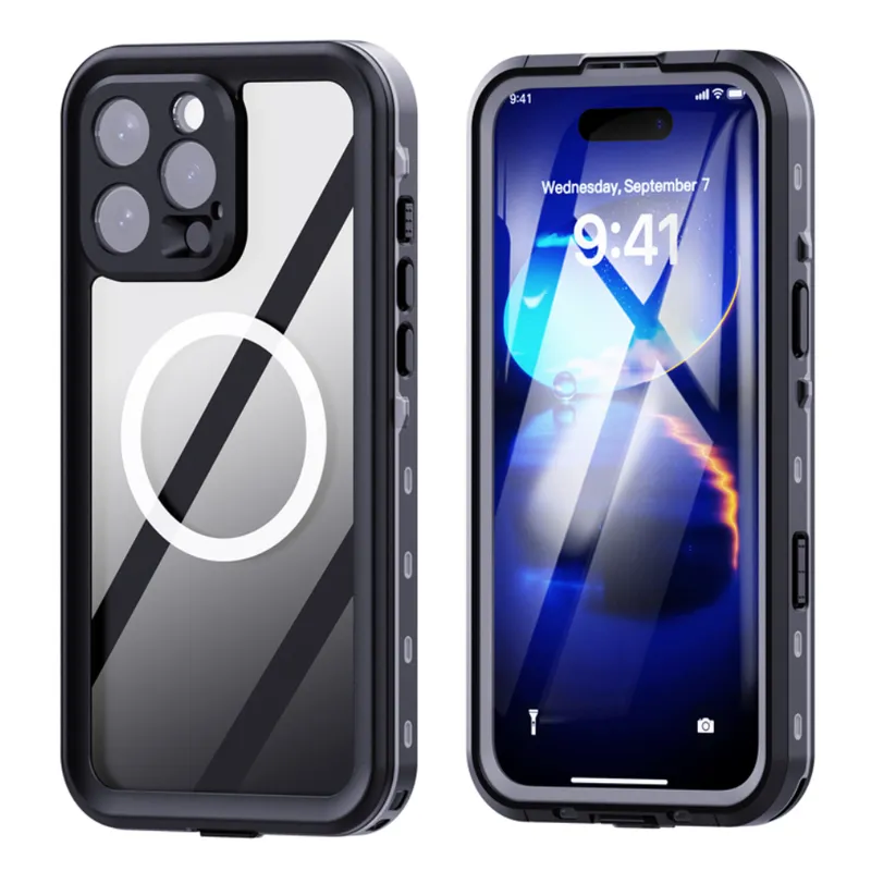 GENERAC - CASE PARA IPHONE 16 PRO MAX ACUATICO REDPEPPER