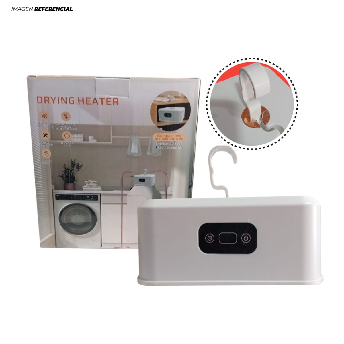 GENERICO - Secadora de Ropa Practica y Plegable
