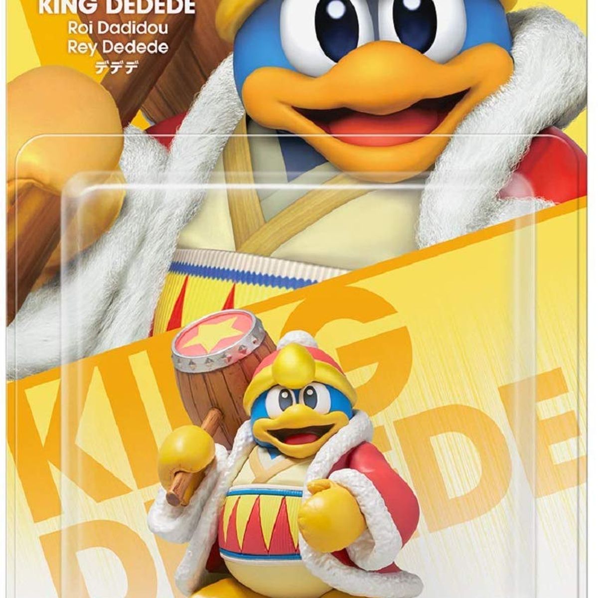 NINTENDO - King Dedede Amiibo Super Smash Bros figura de accion original