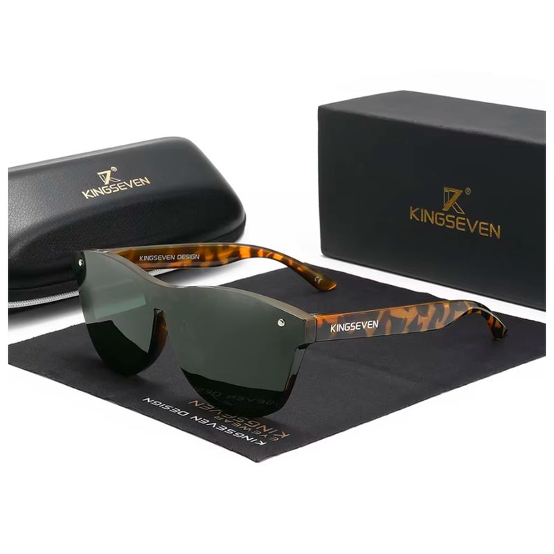KINGSEVEN - Lentes de Sol Polarizados Unisex Kingseven uv400 + Estuche