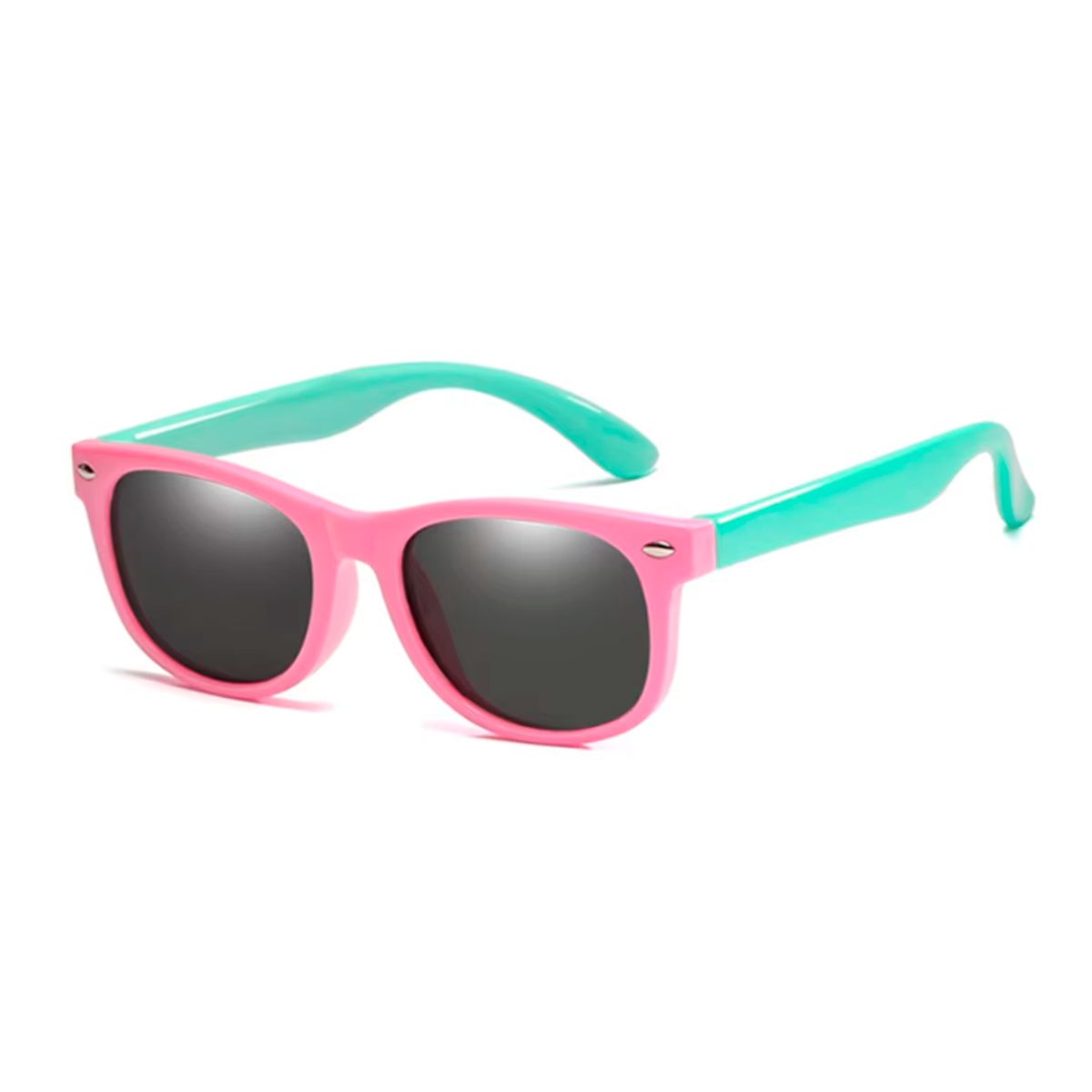 GENERICO - Lentes de Sol Niñas Flexibles polarizados uv400 rosa verd