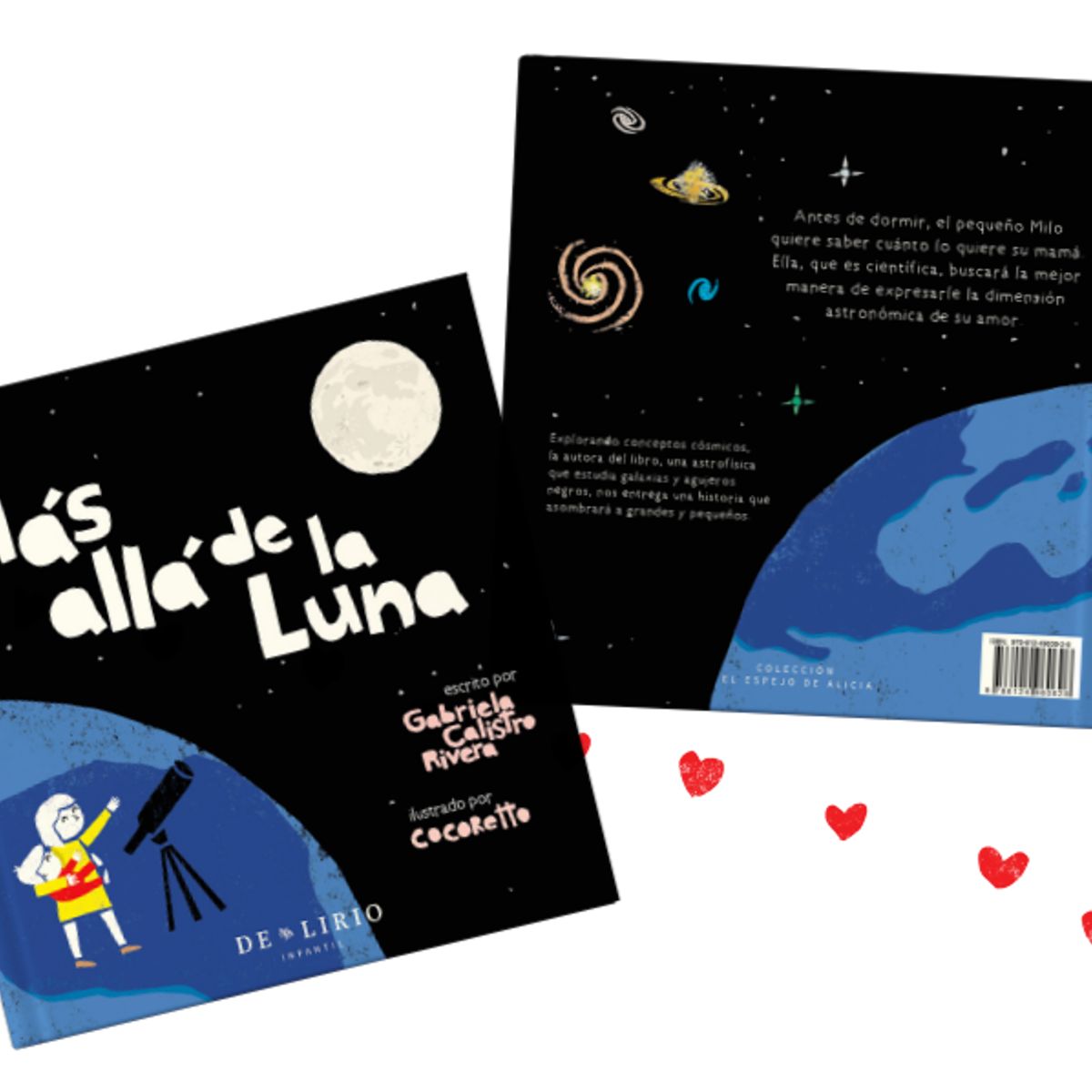 GENERICO - Libro Infantil Más alla de la luna amor de madre
