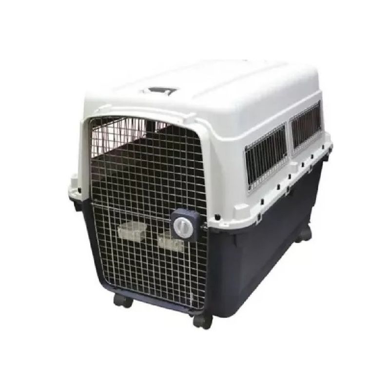 GENERICO - Kennel transportador L120 Fibra para Macotas Grandes XXL