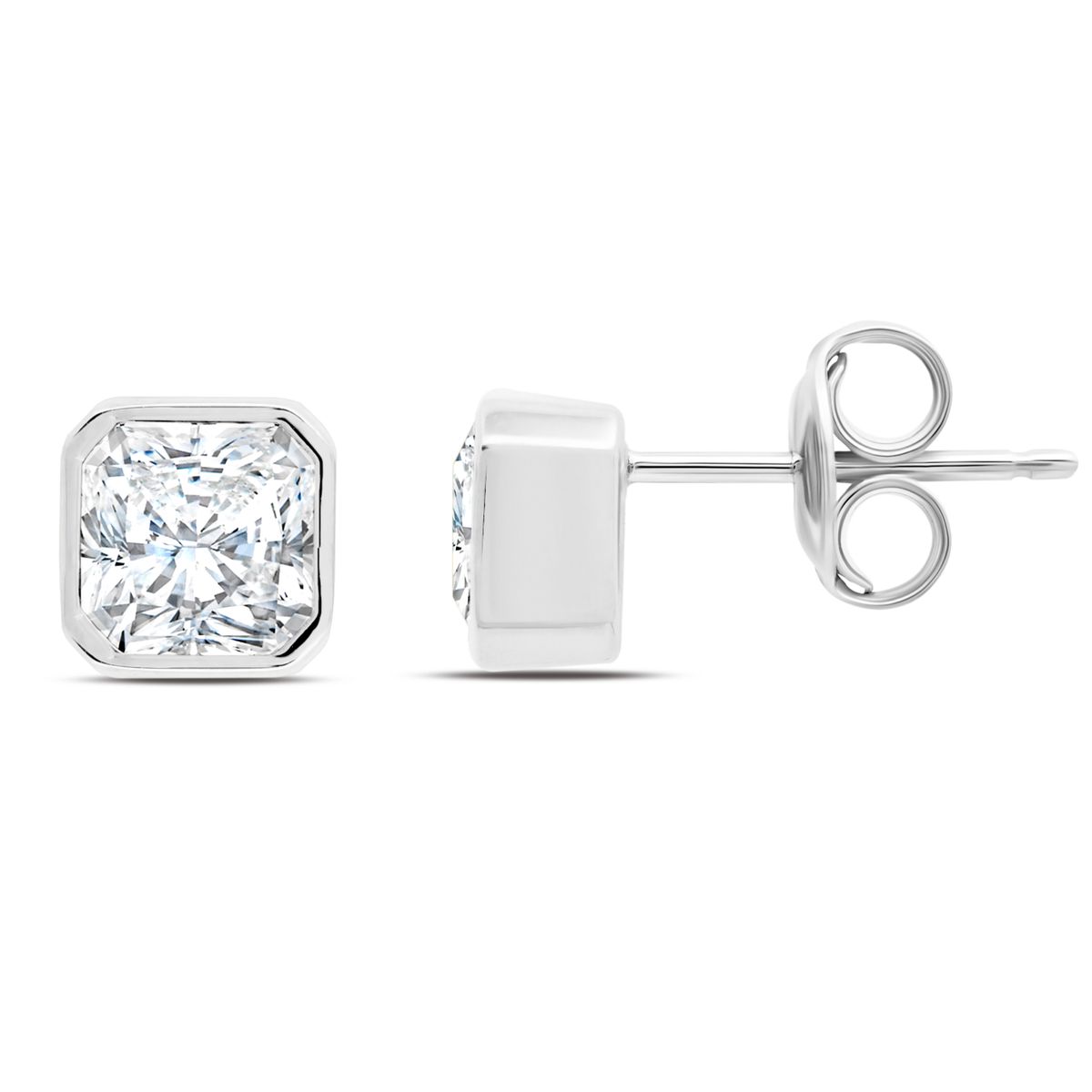 CRISLU - Pendientes de botón Opulence