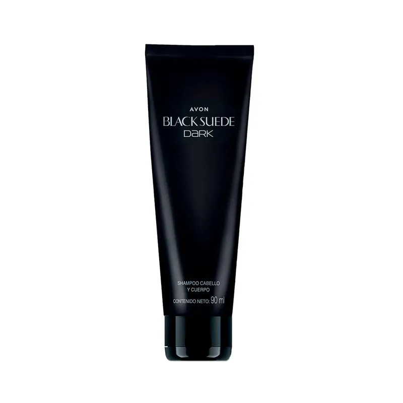 AVON - Black Suede Dark Shampoo Para Cabello y Cuerpo 90ML