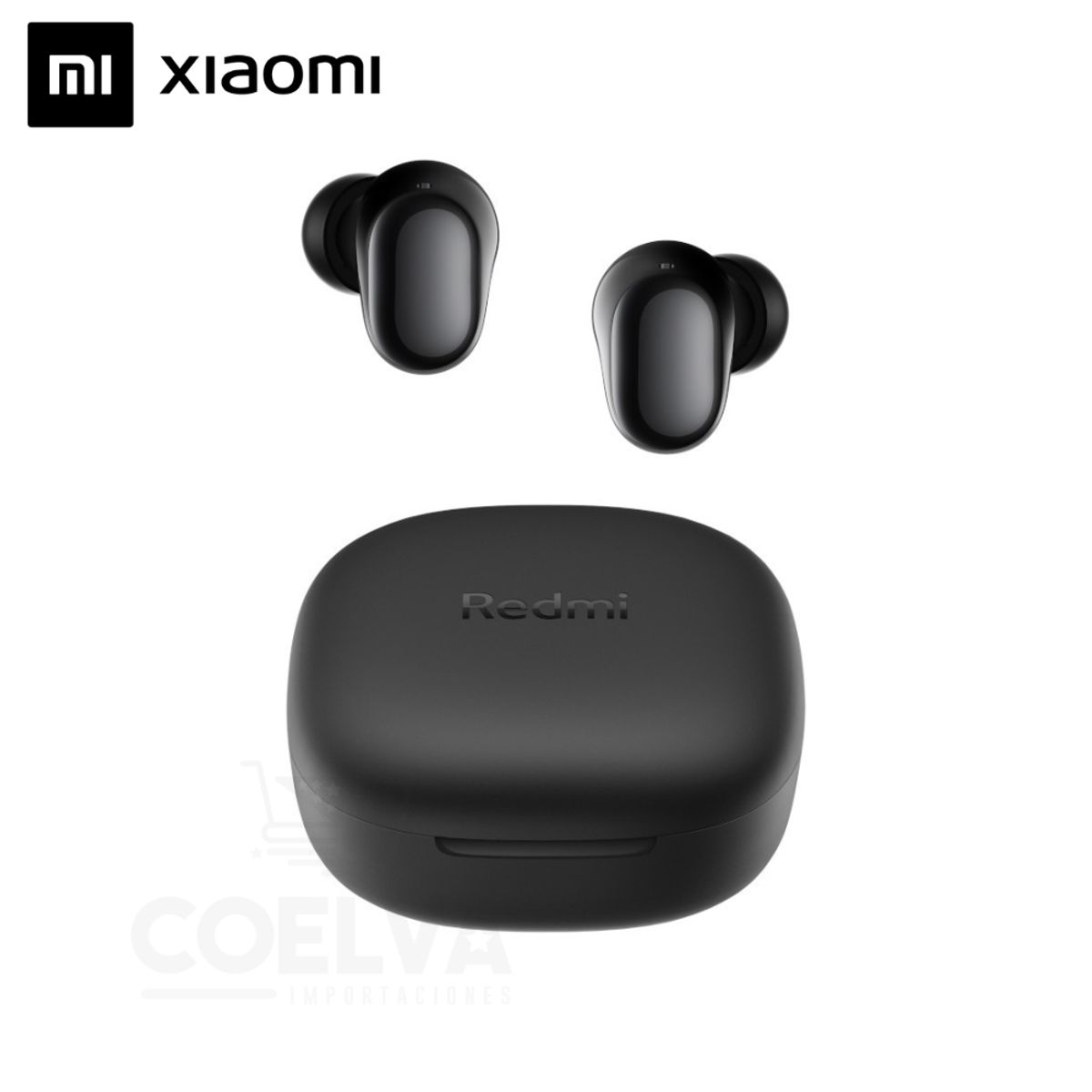 XIAOMI - Xiaomi Redmi Buds 6 Play Audífonos Bluetooth ENC con IA 36 Hrs - Negro