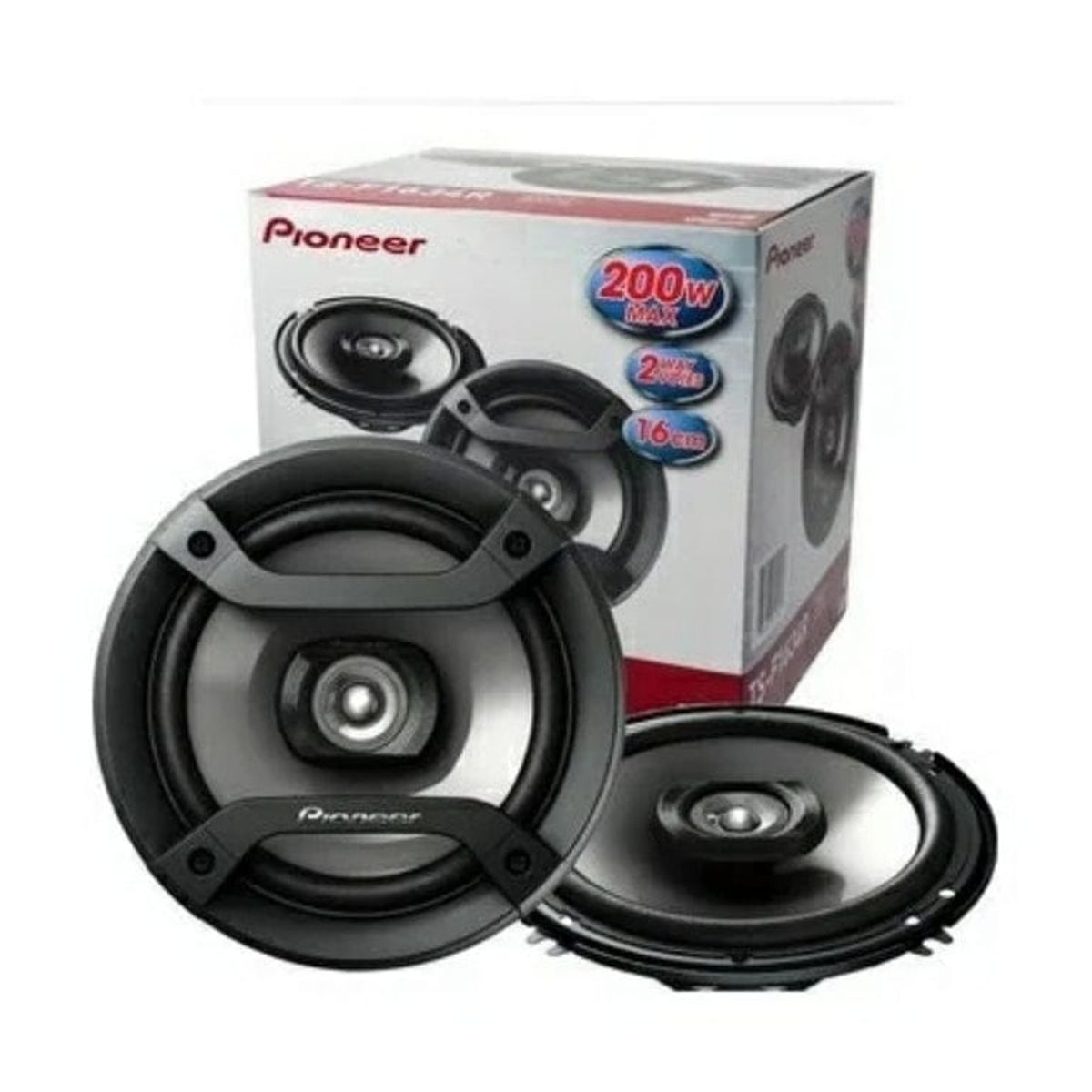 PIONEER - Parlantes Redondos Pioneer 200w Ts-f1634r