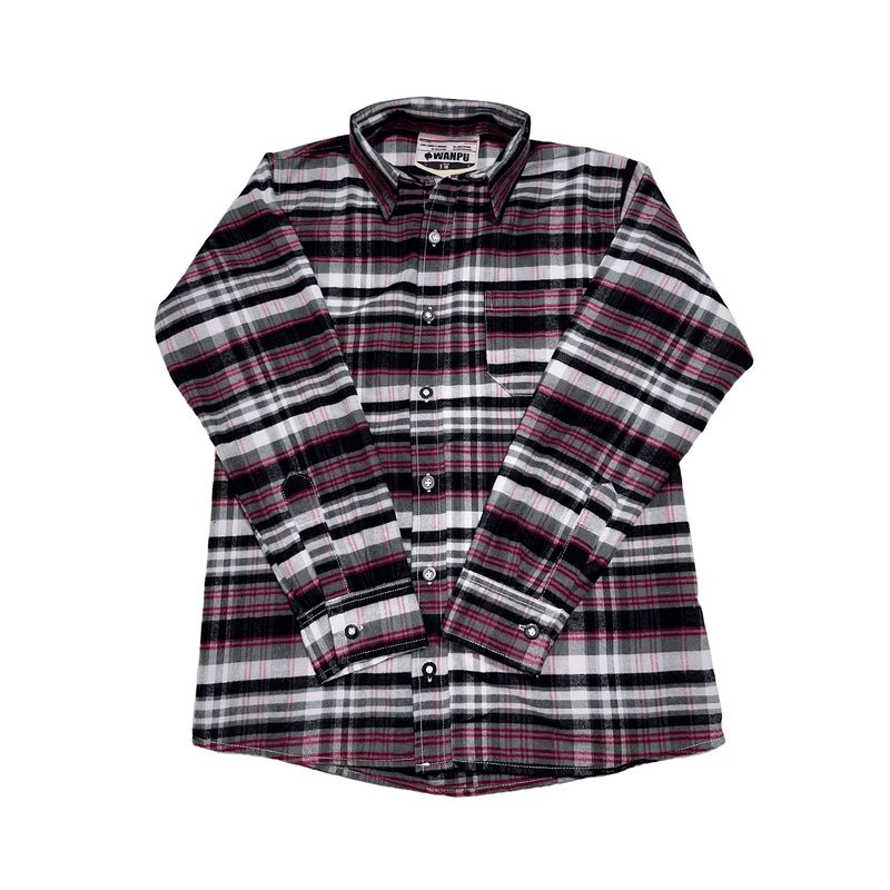 GENERICO - CAMISA NIÑO ALGODON LEÑADOR