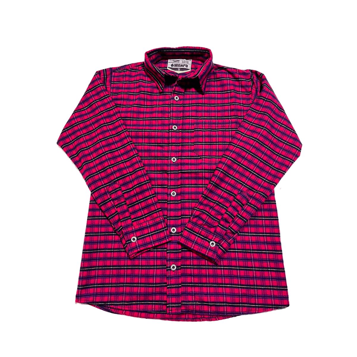 GENERICO - CAMISA NIÑO ALGODON LEÑADOR