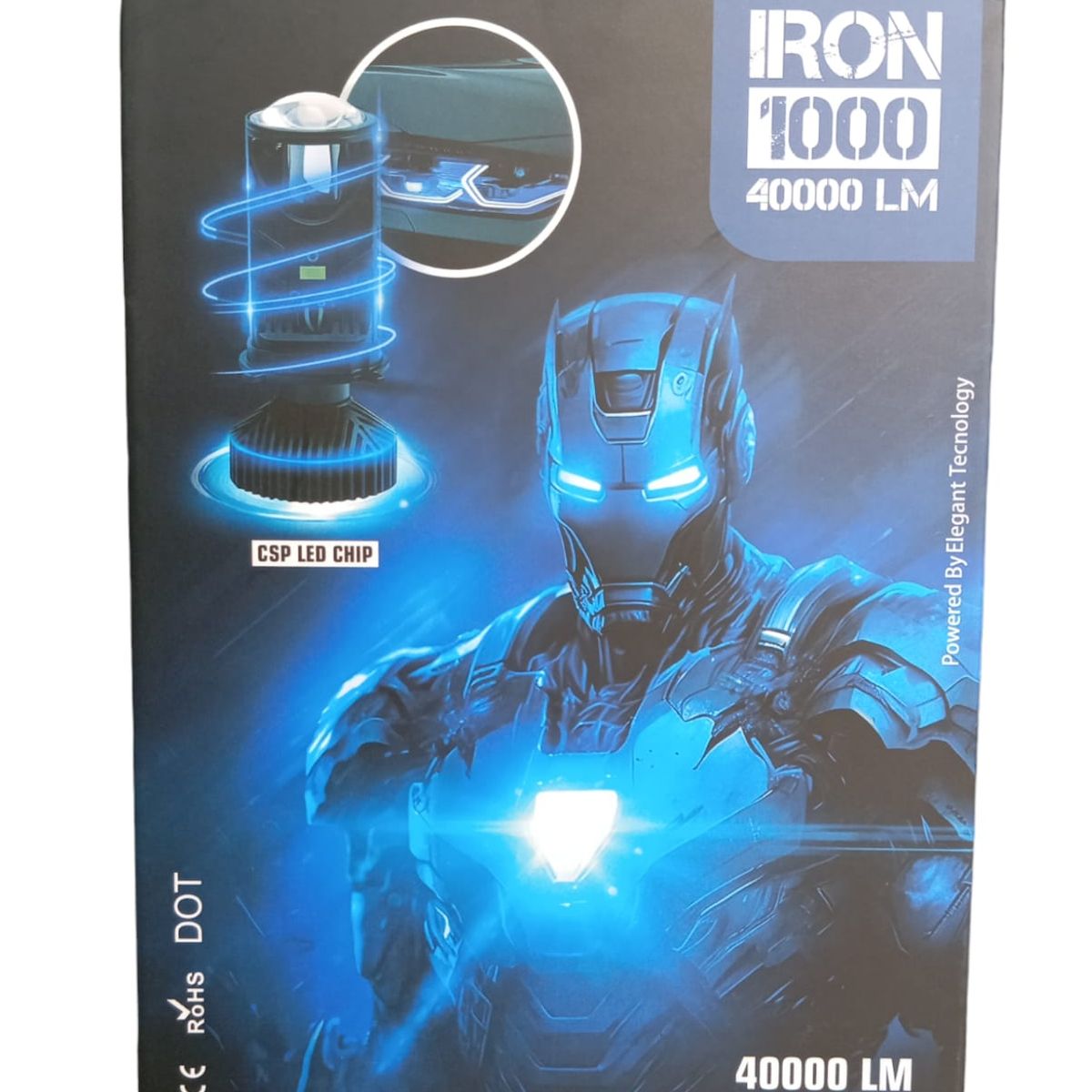 GENERICO - Foco Led H4 Lupa IRON1000