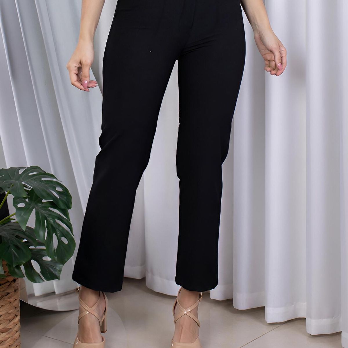 NANCY'S COLLECTION - Pantalón de Vestir de Mujer Nancys Collection